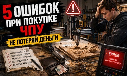 Пять ошибок при покупке станка с ЧПУ