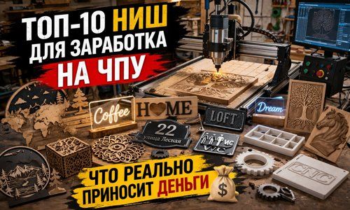 ТОП-10 ниш для заработка на станке с ЧПУ