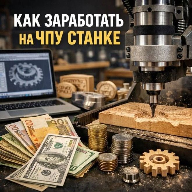 Как заработать на станке с ЧПУ: 10 проверенных способов