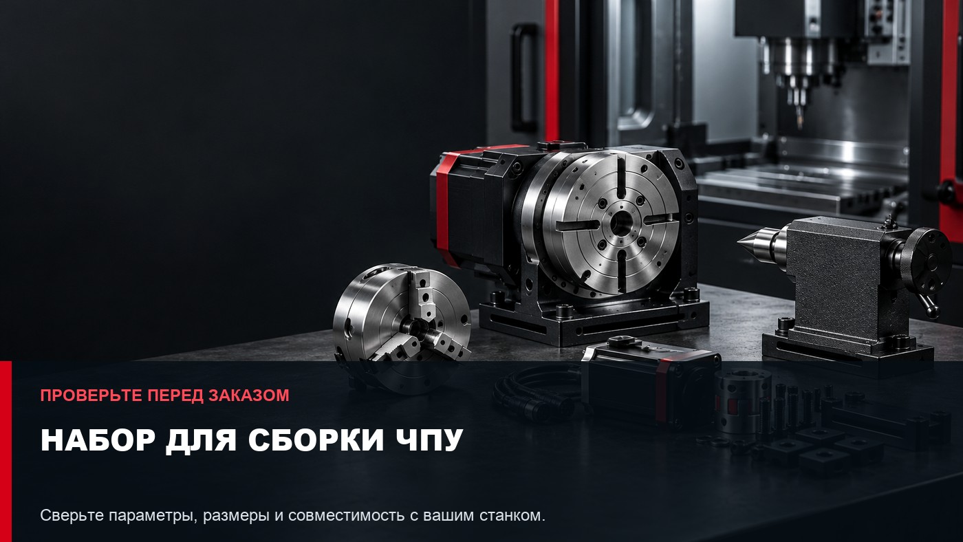 Набор для сборки ЧПУ: как проверить состав механики и электроники