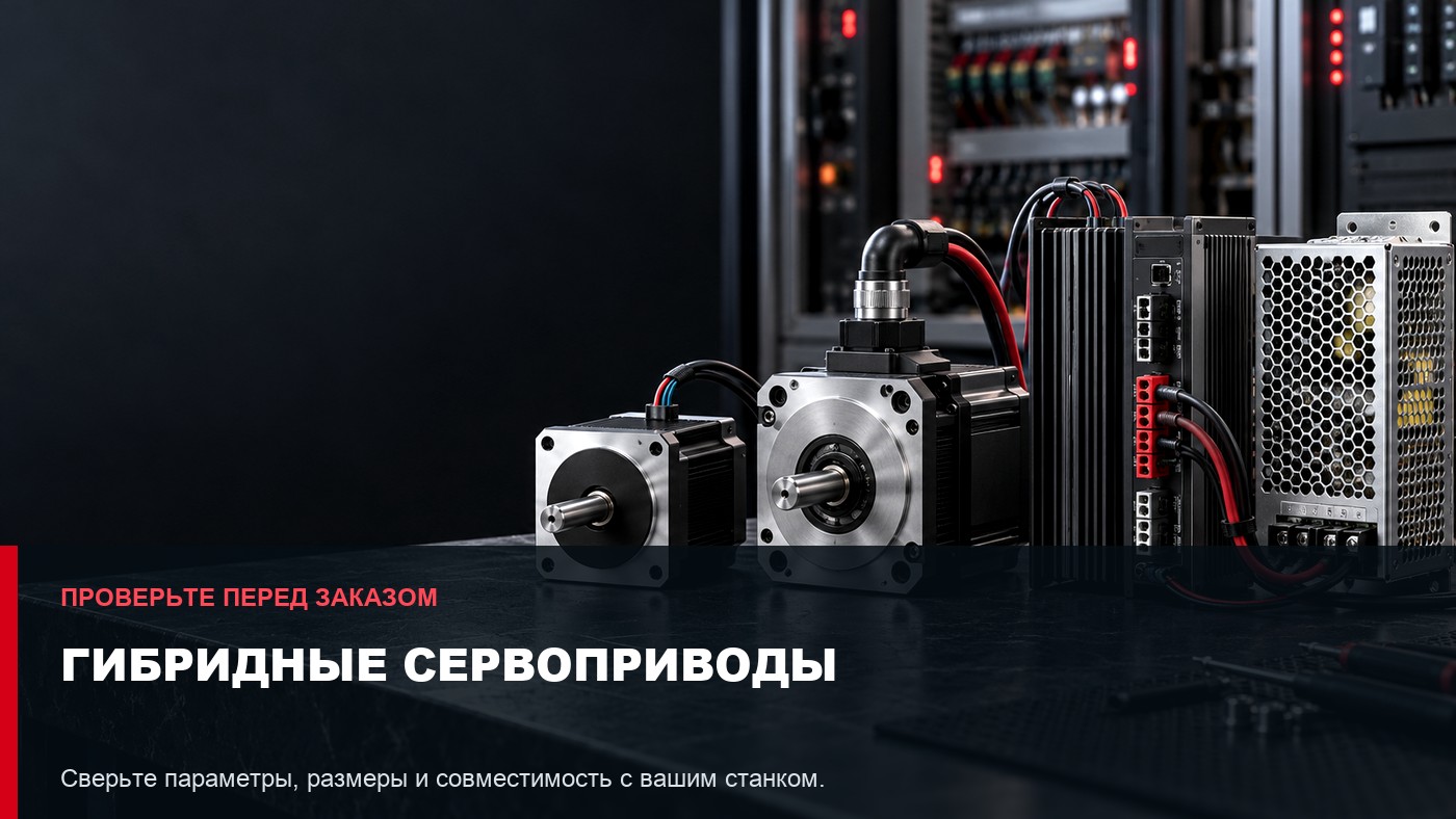 Гибридные сервоприводы: параметры выбора и совместимость