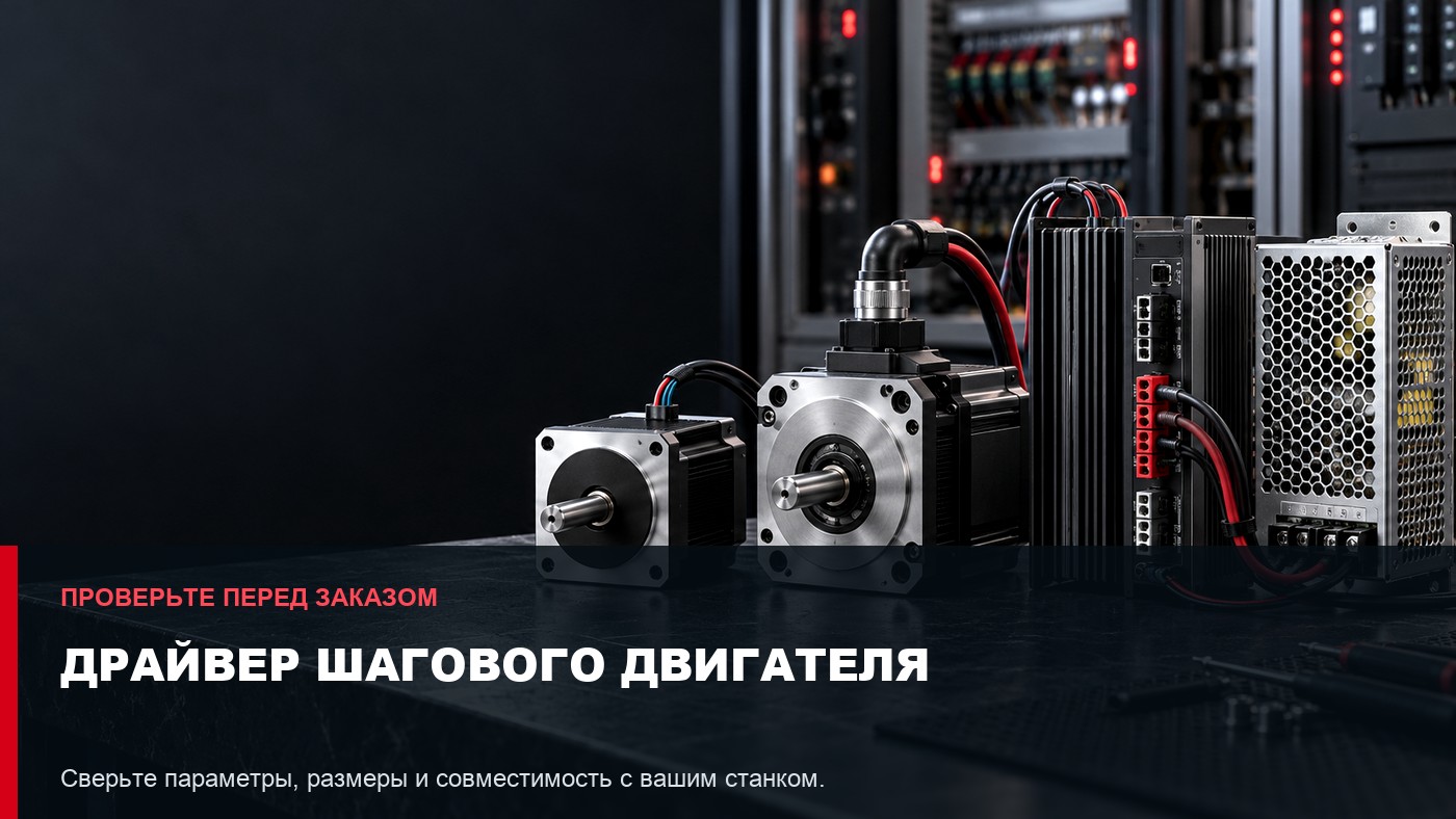 Драйвер шагового двигателя для ЧПУ бюджетный: параметры выбора и совместимость