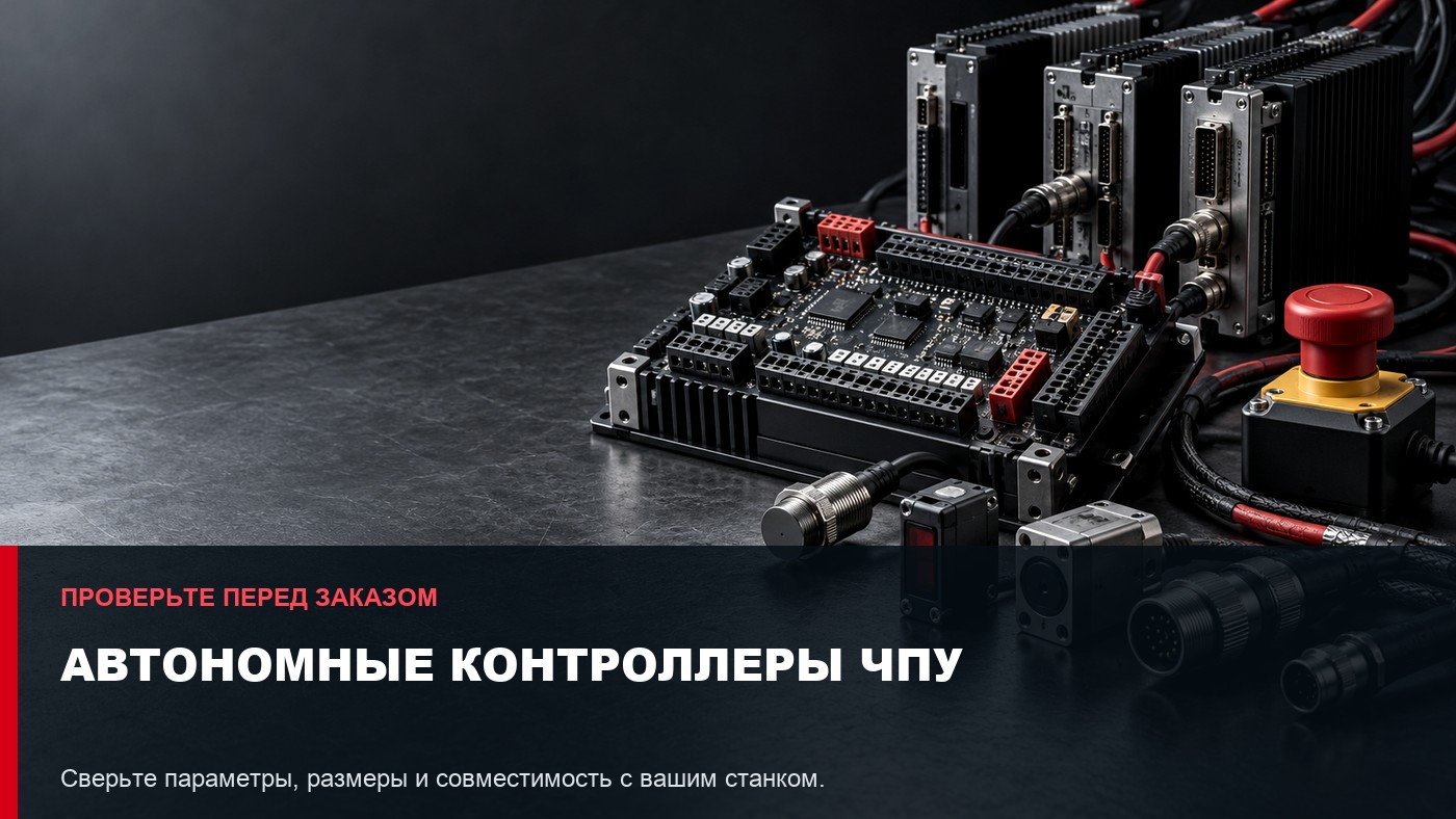 Автономные контроллеры ЧПУ: параметры выбора и совместимость