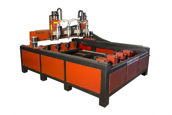 Токарно фрезерный станок с ЧПУ по дереву 4SL03