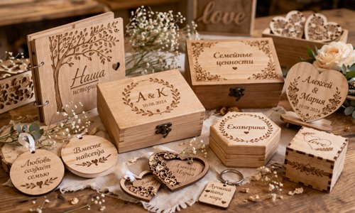 ТОП-10 ниш для заработка на ЧПУ станке — подарочная продукция и персонализированные изделия