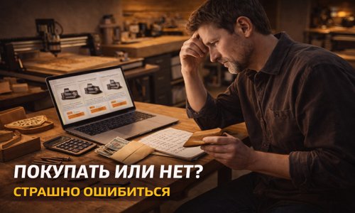 Страхи перед покупкой ЧПУ станка по дереву для дома