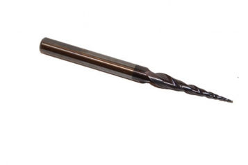 Фреза конусная двухзаходная по дереву: R1X30,5X6DX75