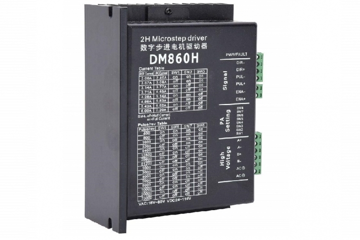 Драйвер шагового двигателя DM860H - комплектующие для ЧПУ SteepLine