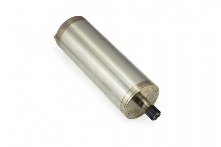 Шпиндель жидкостного охлаждения для ЧПУ 800 Вт GDZ100-3.0 Ф100-220 - комплектующие к ЧПУ SteepLine