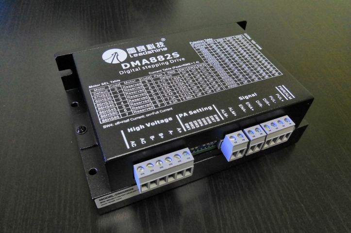 Драйвер шагового двигателя DMA882S Leadshine - комплектующие для ЧПУ SteepLine