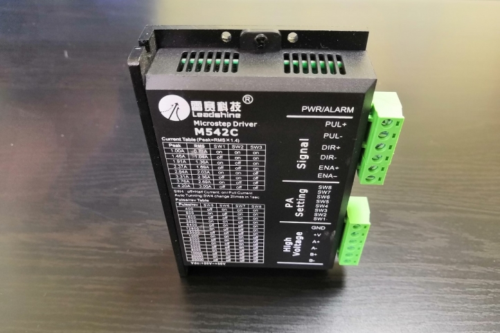 Драйвер M 542C Leadshine шагового двигателя для ЧПУ - комплектующие для ЧПУ SteepLine