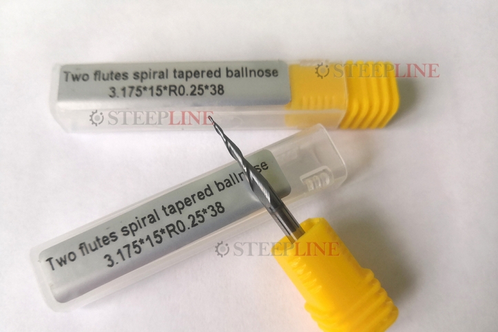 Фреза конусная  по дереву R0.25 - фрезы для чпу станков SteepLine