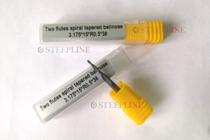 Фреза конусная  по дереву R0.5 - фрезы для чпу станков SteepLine