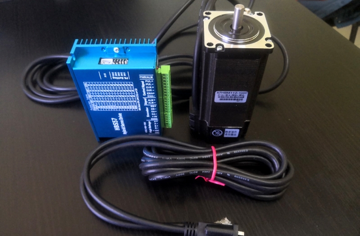 Комплект гибридный сервопривод с энкодером 57HBM112-1000-3.5N.m+HBS57
