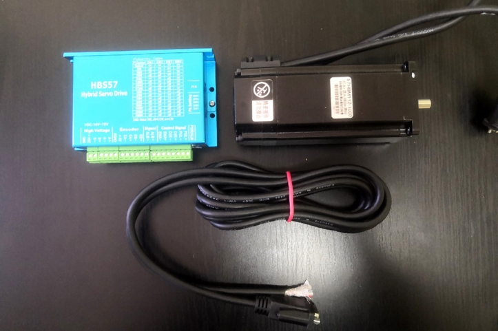 Комплект гибридный сервопривод с энкодером 57HBM112-1000-3.5N.m+HBS57