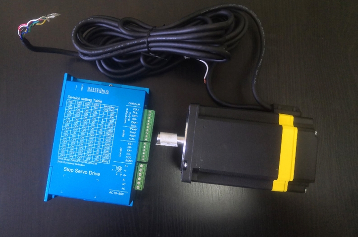 Комплект гибридный сервопривод с энкодером 86EBP147ALC-8.5N.m+HBS86H