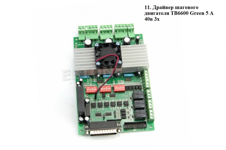 НАБОР ДЛЯ СТАНКА С ЧПУ 1200х1200 на плате TB6600 - steepline.ru